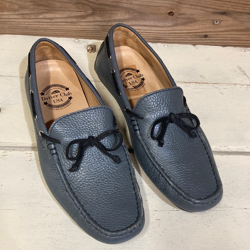 MENS Driver Club Leather Loafers